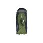 10T 300 Giraffe - Children's Blankets Sleeping Bag with Crescent headboard 180x75cm blue / green motif print to + 10 ° C (equipment)