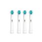 FACILLA® 12X Brossette Replacement Brush Head Electric Toothbrush for Oral B Professional Care 6000 / Precision Clean / Advance Power 400/900 / Dual Clean (Health and Beauty)