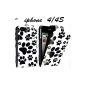VARIOUS DESIGN IPHONE 4 4S PU LEATHER CASE + FREE STYLUS (Case with Portfolio) - Cover / Wallet Style Leather (CAT DOG PAW FOOTBALL FLIP) (Clothing)