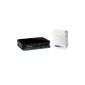 Netgear XAVB5004-100PES Powerline Network Adapter Kit (500Mbps over power line, 1x1Gigabit Port + 1x4 Gigabit ports) (Accessories)