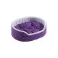 Ferplast Dandy 45, Sleeping Cat and Dog Bed Cotton 45X35XH 13 Cm purple (Miscellaneous)