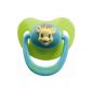 Vulli - 456008-2 Anatomical Latex Pacifiers - 18 months + button Phosphorescent (Baby Care)