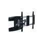 Pure Mounts TV Wall Mount PM Motion4-52S - tiltable, swiveling, flat, extendable, ultraslim for TVs up to 132cm / 52 