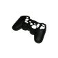 2 x Silicone Skin Flexible protection Black for PS3 Controller - RBrothersTechnologie (video game)