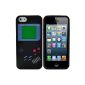 PGLtd® Retro Nintendo Game Boy Case Soft Silicone Case for Apple iPhone 5. Superior Quality With Style.  Black (Electronics)