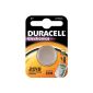 DURACELL Blister 1 lithium button cell 
