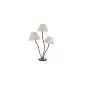 FORGE AND METAL LAMP SHADE 3 HEADS COLOUR CREAM