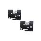 2 x Compatible Brother TZ-231 Laminated Tape Labels (Black / White) (Office Supplies)