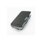 Samsung Galaxy 2 NoteII Plastic Book Cover - GT-N7100 (Black) (Wireless Phone Accessory)