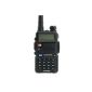 Baofeng UV-5R 2M / 70CM 136-174 / 400-480MHz VHF / UHF dual band amateur radio Portable Radio - Black (Electronics)