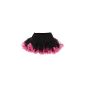 Hell Bunny Petticoat MICRO TUTU black / pink (Textiles)