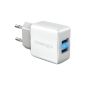 Innergie PowerJoy Plus - the universal USB charger (15W) for outlets with two USB ports (optional)
