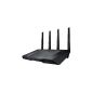 ASUS RT-AC87U AC2400 Dual Band Gigabit Router Wi-Fi Access Point Mode, USB 3.0, Dual-core processor, Time Machine Support, Support Dongle 3G / 4G, 802,11AC (Accessory)