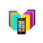 G-HUB® - MULTI PACK 10x Color Gel Case for NOKIA LUMIA 530 - Soft Protective Silicone Case Gel Multipack - Included 10 assorted colors - Designed exclusively for NOKIA LUMIA 530 Smartphone / Mobile Phone 2014 - Each case is suitable to ALL Versions of LUMIA 530 (incl: Original Model 3G / Dual SIM version / etc.) (Wireless Phone Accessory)