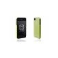 Incipio Feather Case for iPhone 4 / 4S Yellow / Green (Wireless Phone Accessory)