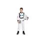 Kostümplanet® astronaut costume for children astronaut costume + Space Helmet Children costume Size 140 (Toys)
