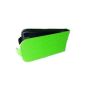 Flip Case Handytasche leather case green green Medion E4001 MD 98500 (electronics)