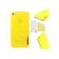 Advanced Accessories Ghost Gel Case for iPhone 4 / 4S Yellow (Accessory)