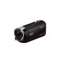 Sony HDR-CX405 Full HD Camcorder (30x opt. Zoom, 60x Clear Image Zoom, Wide 26.8 mm, Optical SteadyShot) with Intelligent Active Mode Verwacklungsarme recordings (Electronics)