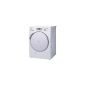 Panasonic NH-P80G1WDE heat pump dryer / A-60% / 8 kg / 1:54 kWh / white / careful drying / antiwrinkle function (Misc.)