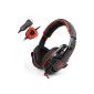 SA-901 7.1 CH Surround Sound Stereo bass and treble Headset with USB plug.  PC gaming headset with soft ear pads and microphone Wired 3m cable - For movie, chat, music IP079 (Electronics)