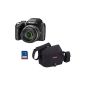 Pentax XG-1 Bridge Camera 16 Megapixel Optical Zoom 52x + Neoprene Case + Card 8GB Black (Electronics)