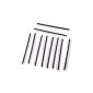 10pcs 40 pins Male single band line Pin Header 2.54 mm in height (Electronics)