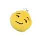 Ukamshop cute emoji smiley pillow turnout Cartoon yellow pillow toys (grinning) (household goods)