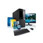 Supersilent Multimedia + Gaming PC Quad Core AMD A8-6600K 4x 4200 MHz + 22 