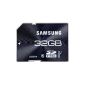 Samsung SDHC Pro 32GB Class 10 memory card (MB-SGBGBEU) (Accessories)