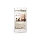 Huawei Ascend G6 Smartphone (11.4 cm (4.5 inch) touchscreen, 8 megapixel camera with autofocus, 4GB memory, Android 4.3) White (Electronics)