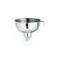 Kitchen Craft Homemade jam funnel, stainless steel, adjustable (household goods)