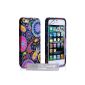 iPhone 5 / 5S Case silicone shell source - Multi-Color (Accessories)