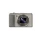 Sony DSC-HX50 digital camera (20.4 megapixels, 30x opt. Zoom, 7.6 cm (3 inch) LCD, Full HD, WiFi) incl. 24mm Sony G Lens Wide Silver (Electronics)