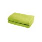 Fleuresse 2828 Fb. 5 terry bath towel, 70 cm x 140 cm, green, 2-pack (household goods)