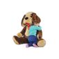 Big brown stuffed dog 110cm