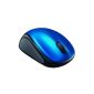 Logitech Wireless Mouse M235 Color Collection Wireless Optical Mouse 2.4 GHz wireless USB receiver Blue Steel Wire (Accessory)