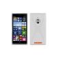 Cadorabo ®!  X TPU Silicone Case for Nokia Lumia 830 in transparent (Wireless Phone Accessory)