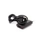 Black Power Supply Charger + Micro USB Cable * Android Blackberry Kindle