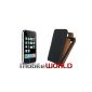 Mobile World Premium Bicolor phone Flip Bag Case Cover Protective Case Cover for iPhone 3G / 3GS (Electronics)