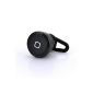 Mercurymall® New Mini Bluetooth Wireless Stereo Headphone Headset Microphone for iPhone téléphonner only for Samsung (Black)
