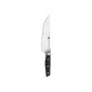 Twin Twin Profection chef's knife, 200 mm (Stainless special steel, twin special formula steel, riveted, full tang, plastic bowls) black (household goods)