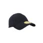 Full Cap 6 panel cap in many colors 100% cotton - With Dream Fit elastic sweatband (Textiles)