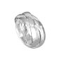 Vinani 3 ladies ring shiny sterling silver 925 triple ring size 58 (18.5) R3R58 (jewelry)