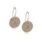 Fossil Women Earrings stainless steel IP rose gold zirconia