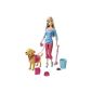 Mattel Barbie BDH74 - Barbie and housebroken puppy dog ​​doll with accessories (toys)