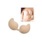 SODIAL (R) Adhesive Silicone Gel Push Up The Baton backless strapless Invisible Bra - L (Bra) (Clothing)