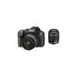 Pentax K 50 SLR digital camera (16 megapixel, APS-C CMOS sensor, 1080p, Full HD, 7.6 cm (3 inch) display, image stabilizer) black incl. Lenses DA L 18-55mm WR & L DA 50-200 mm WR (Electronics)