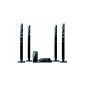 Samsung HT-D5550 5.1 3D Blu-ray home theater system (USB, HDMI, iPod dock) pearl black (Electronics)