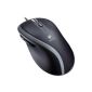 Logitech M500 Wired Mouse Ergonomic Refresh Hyper-Fast Scrolling Black (Personal Computers)